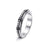 Stainless Steel Spinner Fidget Anxiety Ring for Stress Relief – Moon Star Rotating Band, Anti-Anxiety Ring for Men & Women, Minimalist Stainless Steel Jewelry