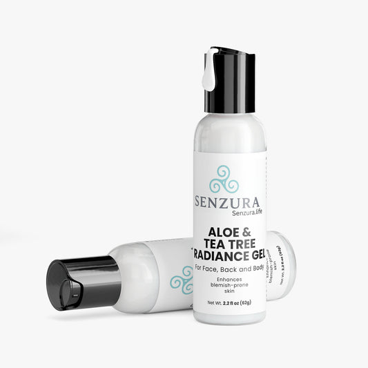 Senzura™ Radiance Repair Gel – Aloe & Tea Tree Clarifying Complex
