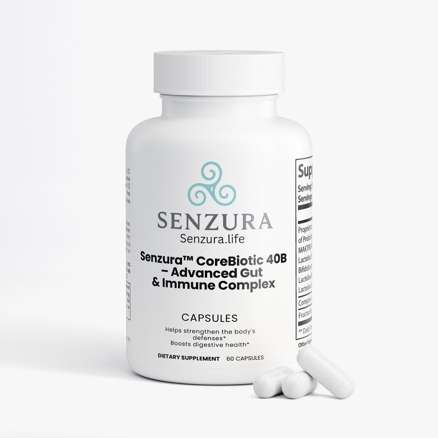 Senzura™ CoreBiotic 40B – Advanced Gut & Immune Complex