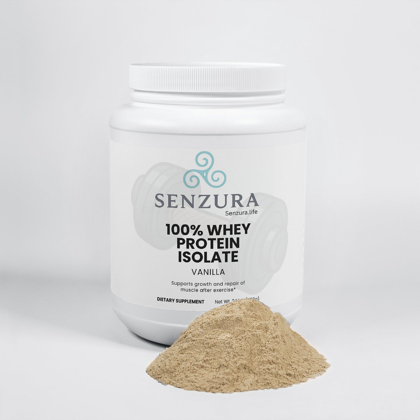 Senzura 100% Whey Protein Isolate (Vanilla)