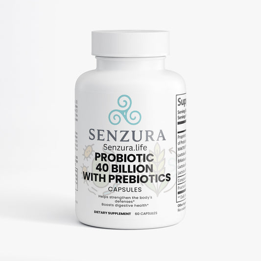 Senzura Probiotic 40 Billion with Prebiotics