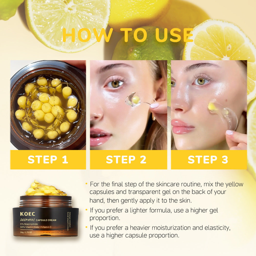 KOEC Collagen Facial Skin Care Cream – Anti-Aging, Firming & Deep Hydration