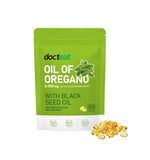 Oil of Oregano 6000mg with Black Seed Oil – High Strength Carvacrol & Thymoquinone – 180 Softgel Capsules | Immune & Digestive Support, Antioxidant Supplement